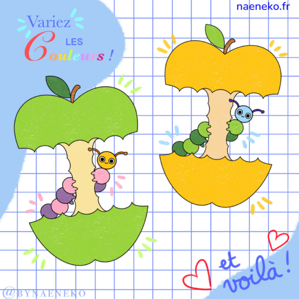 Coloriage OFFERT - Chenille – Image 3