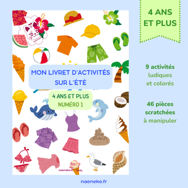 Livret d'Activités "été" : 4 ans et plus – Image 3