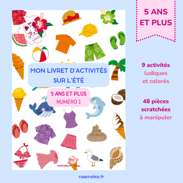 Livret d'Activités "été" : 5 ans et plus – Image 3