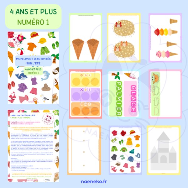 Livret d'Activités "été" : 4 ans et plus – Image 2