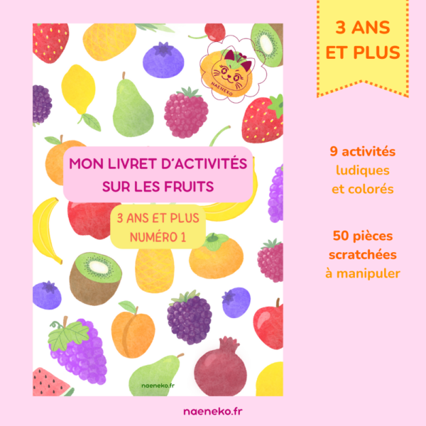 Livret d'Activités "Fruits" : 3 ans et plus – Image 3