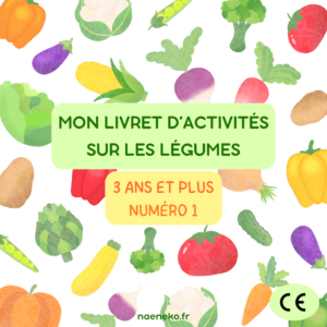 Livret d'Activités "Légumes" : 3 ans et plus
