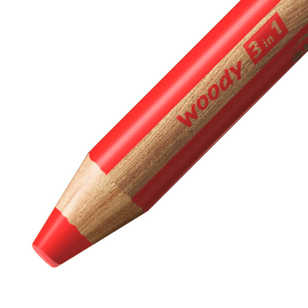 Crayons STABILO - 18 woody 3in1 + 1 taille crayon + 1 pinceau – Image 3