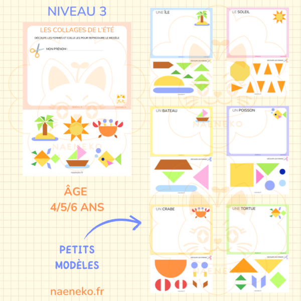 Livret Découpages Collages Été - PDF – Image 4