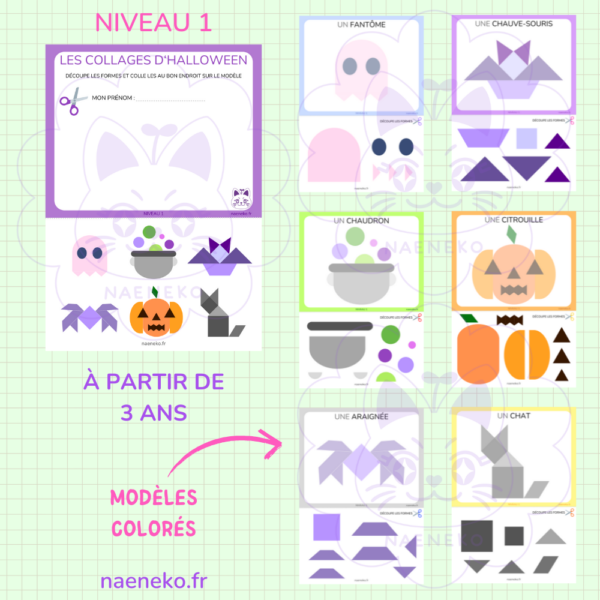 Livret Découpages Collages Halloween - PDF – Image 2