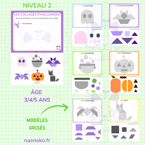 Livret Découpages Collages Halloween - PDF – Image 3