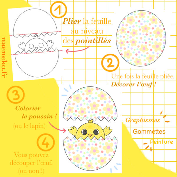 PDF Coloriage Ludique - Pâques 🐣 – Image 3