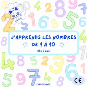 Livret Nombres - J'apprends les nombres de 1 à 10 🔢