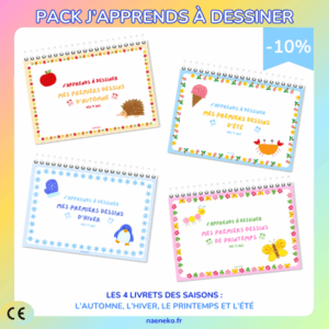 PACK - Mes Premiers Dessins les 4 Saisons