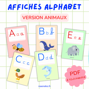 PDF - Affiches Alphabet Animaux 🔠🐝