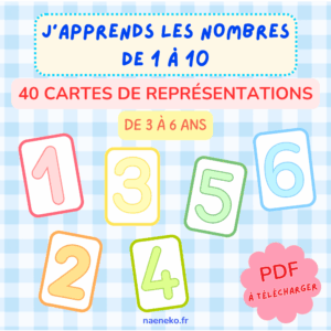 PDF - Cartes Nombres de 1 à 10 🔢