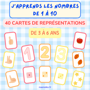PDF - Cartes Nombres de 1 à 10 🔢