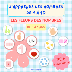 PDF - Fleurs des Nombres de 1 à 10 🌸