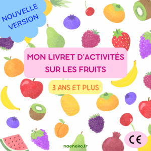 Livret d'Activités "Fruits" : 3 ans et plus 🍓🍌🍐