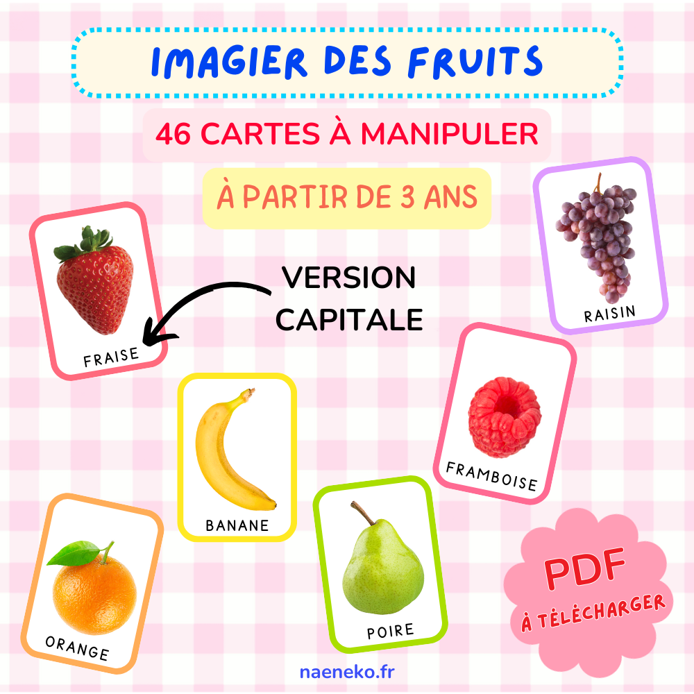 PDF - Imagier des Fruits - Lettres Capitalesđđ